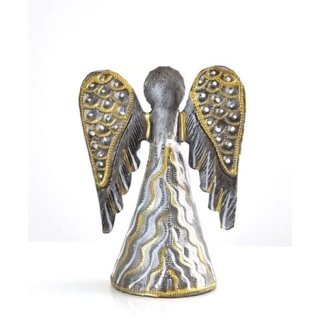 Angelot handgeschilderd in Haïti.10 cm
