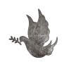 Colombe métal 31cm (Fabriqué à la main en Haïti)