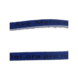 Lederen armband met registratie 
