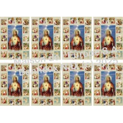 Chemin de Croix  Stickers 8/A4 10x6.8 cm