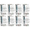 Wees Gegroet Maria Stickers 8 / A4 10x6,8 cm    