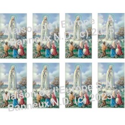 ND de Fatima Stickers 8/A4 10x6.8 cm