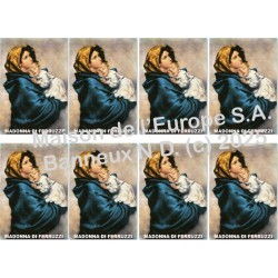 Vierge Ferruzzi Stickers 8/A4 10x6.8 cm    