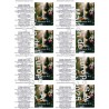 Banneux  message de la Vierge DE Stickers 8/A4 10x6.8 cm