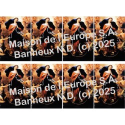 Marie qui Défait Les Noeuds Stickers 8/A4 10x6.8 cm