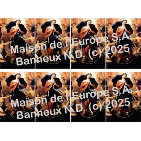 Marie qui Défait Les Noeuds Stickers 8/A4 10x6.8 cm