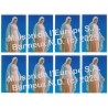 Medjugorje bustestickers 8/A4 10x6,8 cm
