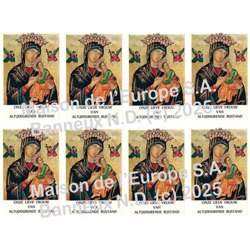 Perpétuel Secours / ADB NL Stickers 8/A4 10x6.8 cm