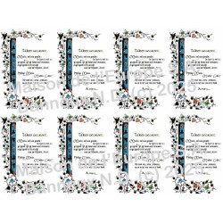 Wees Gegroet Maria Stickers 8 / A4 10x6,8 cm    