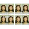 Gezicht van Jesus Stickers 8 / A4 10x6,8 cm    