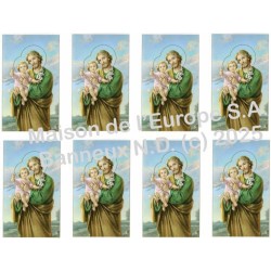 St. Joseph + Kind Stickers 8/A4 10x6.8 cm