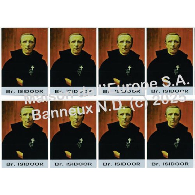 Saint Isidore Stickers 8/A4 10x6.8 cm
