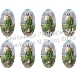 Saint Jude Stickers 8/A4 10x6.8 cm