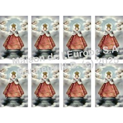 Jésus de Prague  Stickers 8/A4 10x6.8 cm