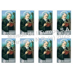 Saint Benoit Stickers 8/A4 10x6.8 cm