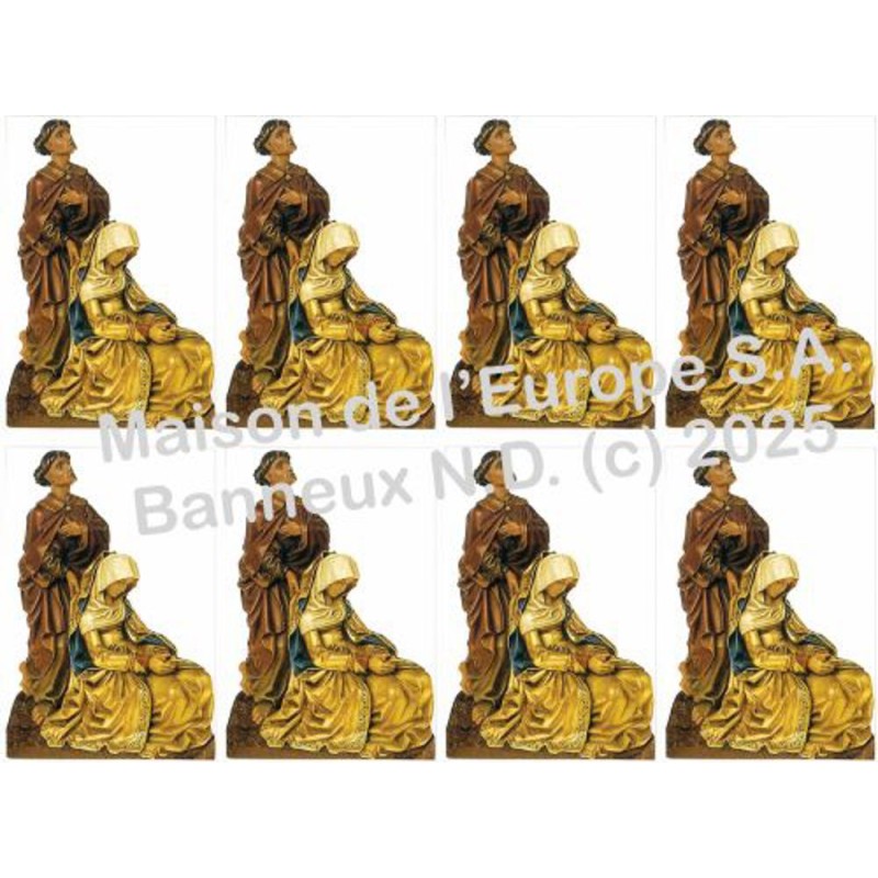 ND van de zachte rust Stickers 8/A4 10x6.8 cm
