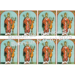 St. Hubert Stickers 8/A4 10x6.8 cm
