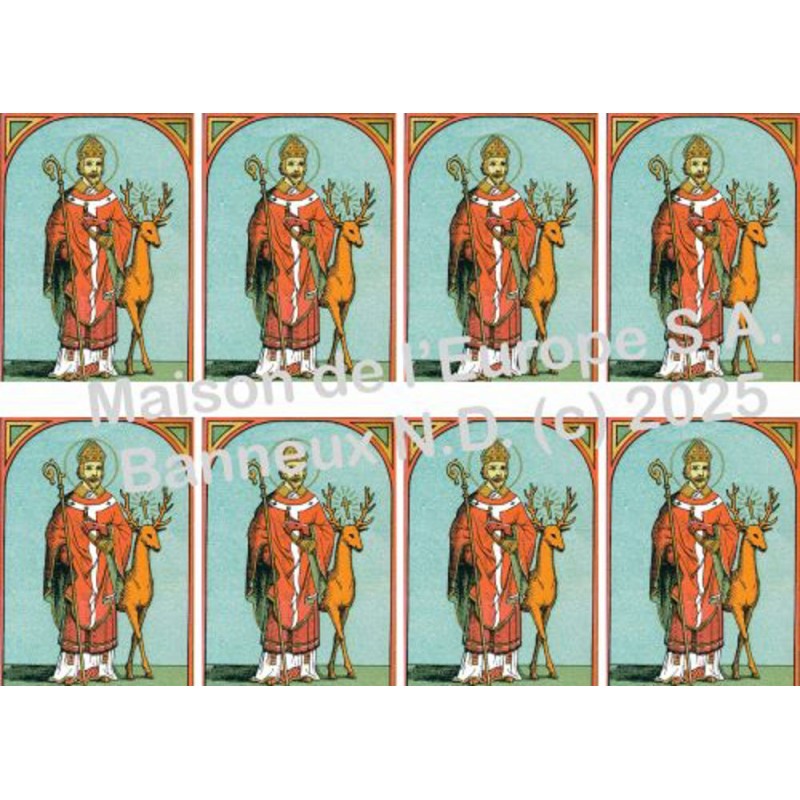 Saint Hubert Stickers 8/A4 10x6.8 cm