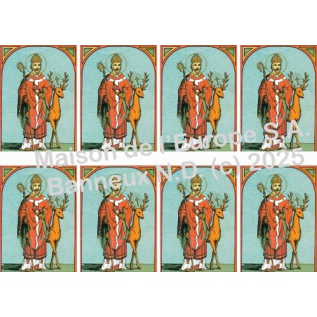 Saint Hubert Stickers 8/A4 10x6.8 cm