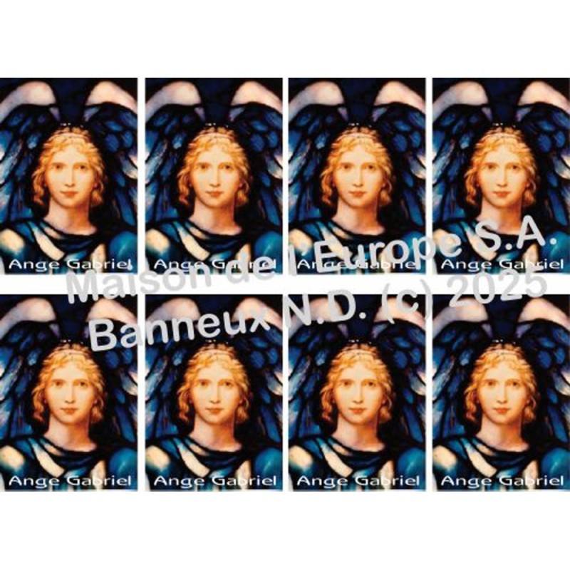 Ange Gabriel Stickers 8/A4 10x6.8 cm Ange Gabriel Stickers 8/A4 10x6.8 cm