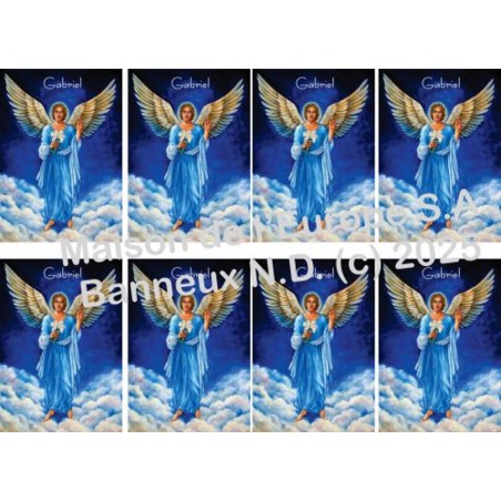 Ange Gabriel  Stickers 8/A4 10x6.8 cm