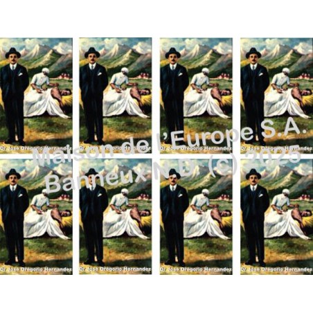 DR José Grégorio Hernandez Stickers 8/A4 10x6.8 cm
