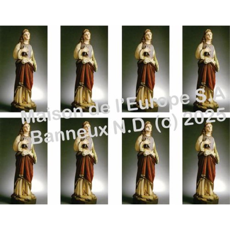 Sainte Apolline  Stickers 8/A4 10x6.8 cm