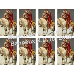 Sint Maarten Stickers 8/A4 10x6,8 cm