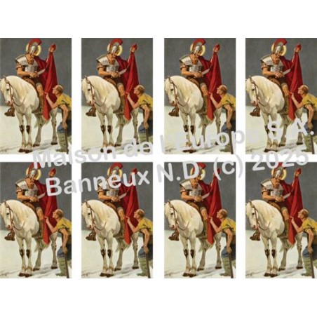 Sint Maarten Stickers 8/A4 10x6,8 cm