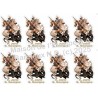 Saint Georges Stickers 8 / A4 10x6,8 cm    