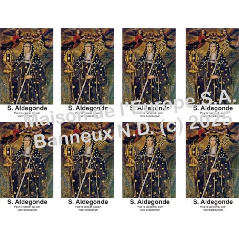 Saint Aldegonde Stickers 8 / A4 10x6,8 cm    