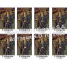 Saint Aldegonde Stickers 8 / A4 10x6,8 cm    