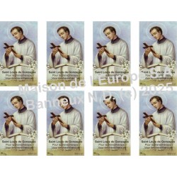 Saint Louis de Gonzague Stickers 8 / A4 10x6,8 cm    
