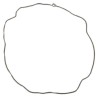 Chaine Alpacca argentée gourmette 60CM