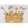 Couronne Royale pour statue D:18cm assemblée à la main