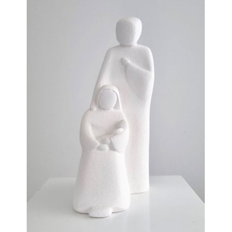 Statue de la Sainte Famille. 21 cm