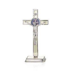Metalen St. Benoit op basis met 20 cm lichtinlet  