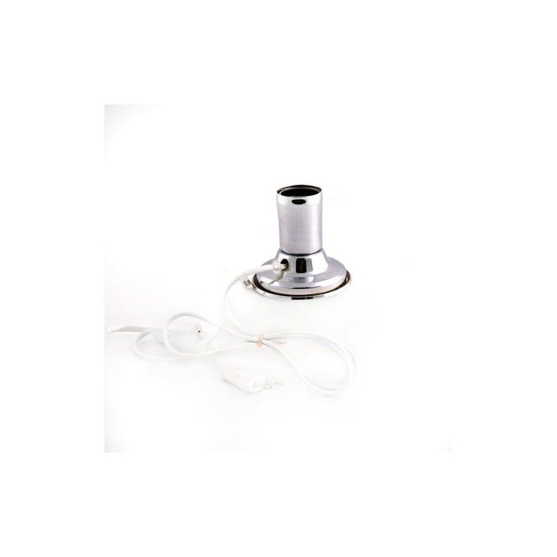 E27 220 Chrome Lamp Support