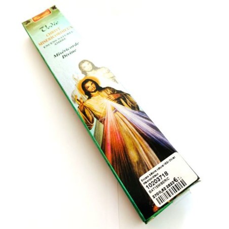 Encens bâtons naturels 15Gr Christ Miséricordieux