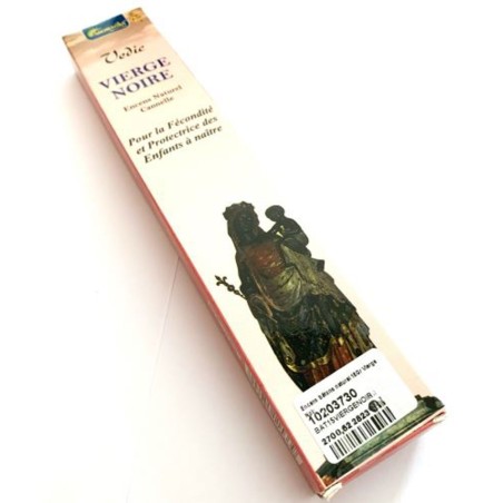 Encens bâtons naturels 15Gr Vierge Noire