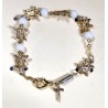 Miraculeuze Maagd Bracelet' van metaal en glas. met een gewicht van niet meer dan 10 kg
