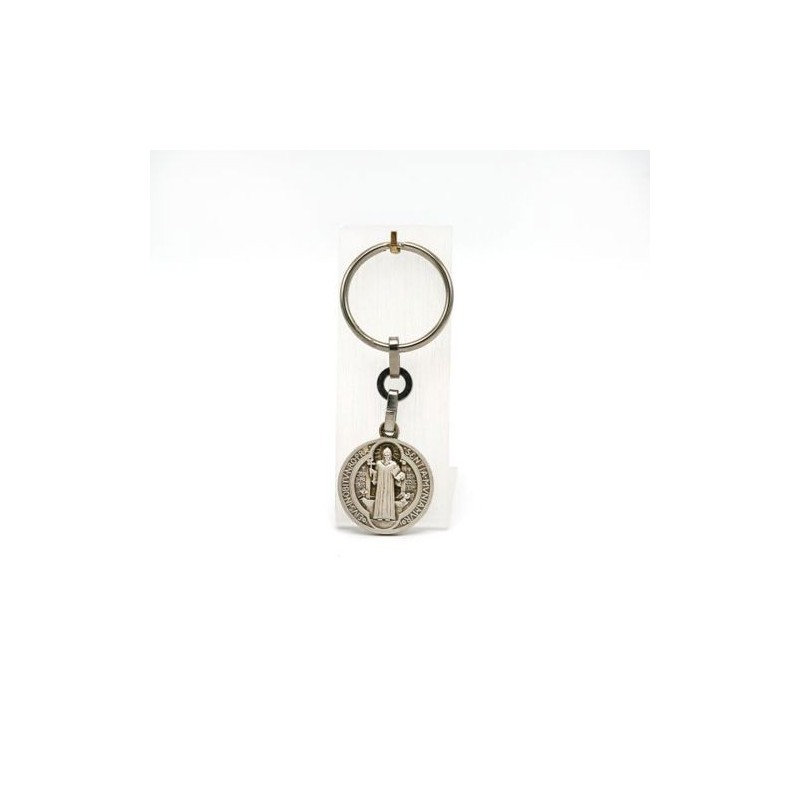 Sleutelhanger van Saint Benoit Metal. 30 mm