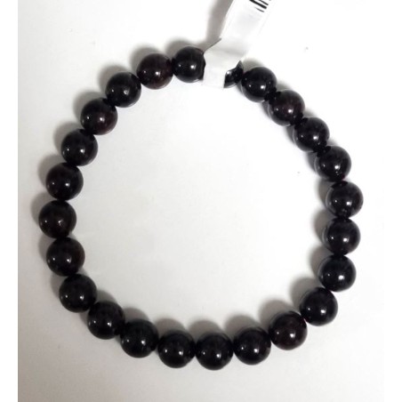 Bracelet 8mm pierre Grenat