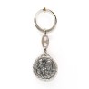 Metalen sleutelhanger van St. Christopher