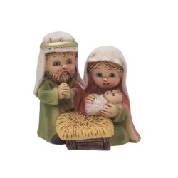 Mini nativité enfantine 5cm 3 modèles résine