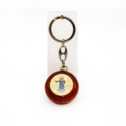 Sleutelhanger van St Christophe en Angel
