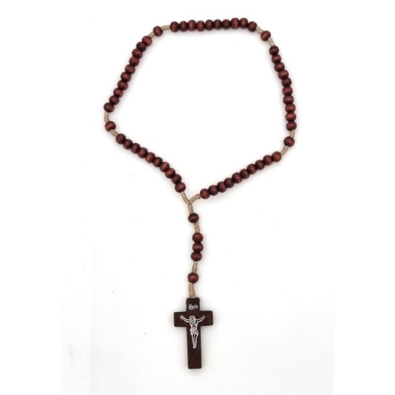Christus rode houten rozenkrans