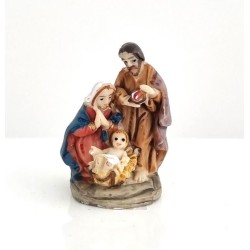 Statue set Sainte Famille 3CM résine