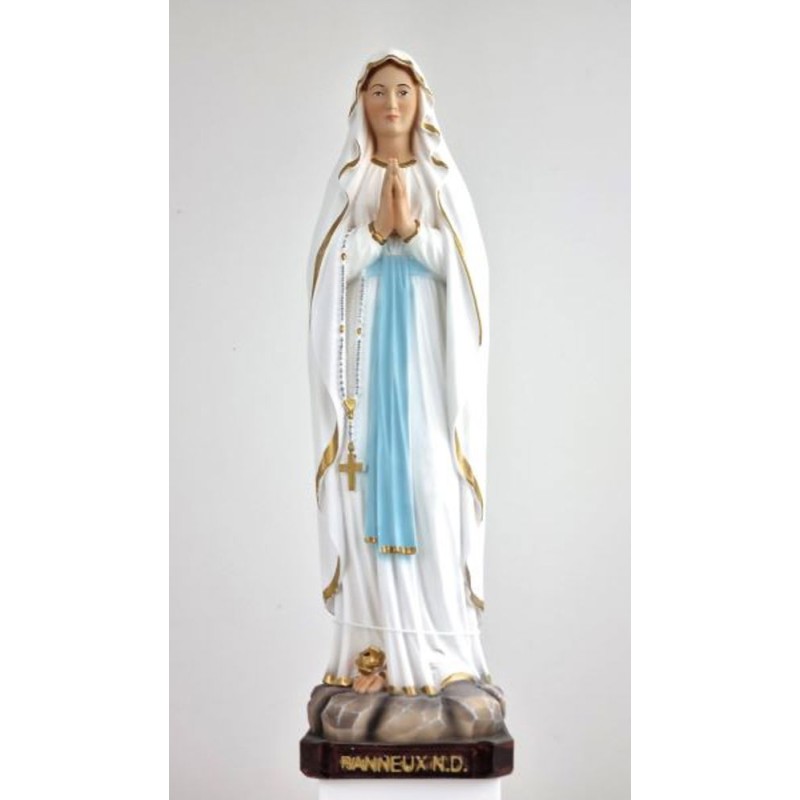 Statue N.D. Banneux 31cm résine