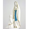 Statue stylisée de l'Apparition en résine. 20 cm